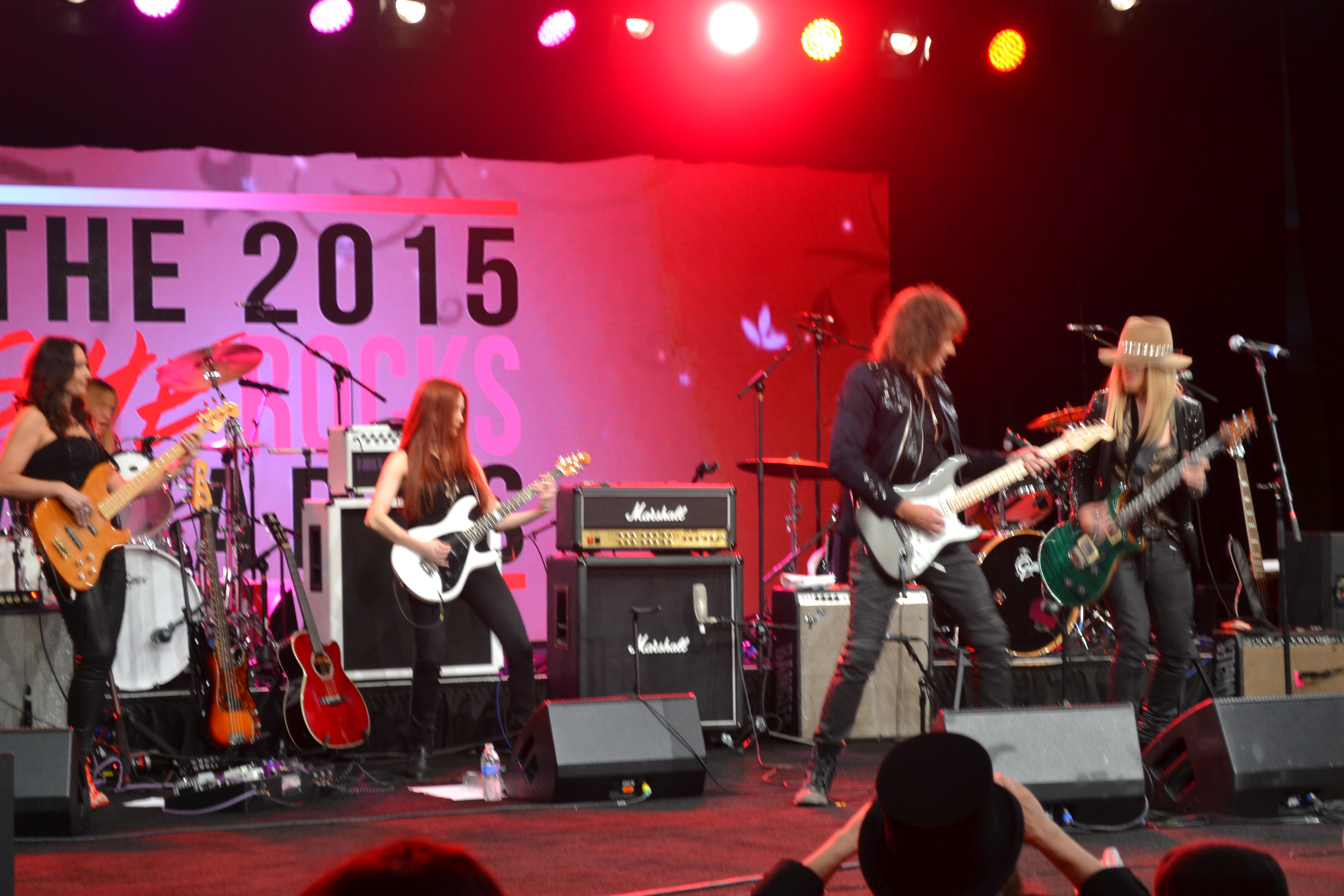 She Rocks Awards at NAMM 2015